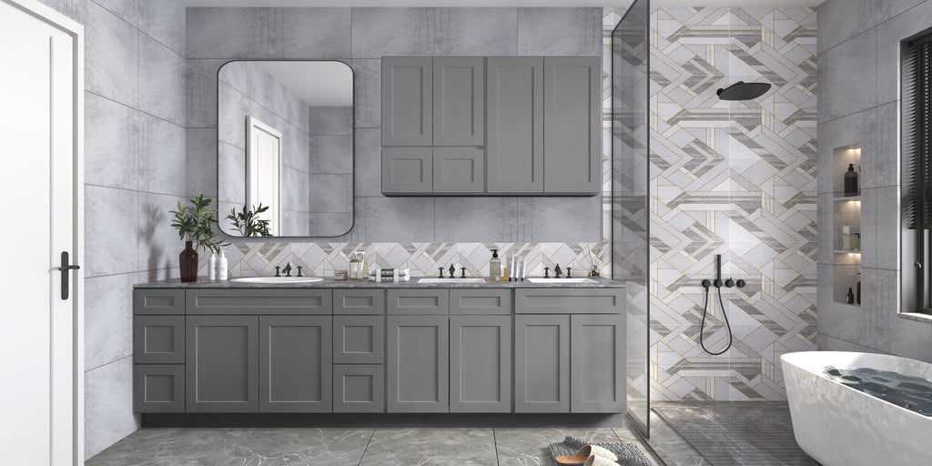 21"D X 24"W X 34-1/2"H Bath Vanity Cabinet without Top VS24