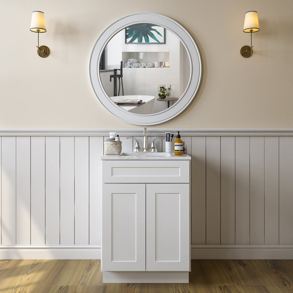 21"D X 24"W X 34-1/2"H Bath Vanity Cabinet without Top VS24