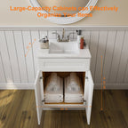 21"D X 24"W X 34-1/2"H Bath Vanity Cabinet without Top VS24