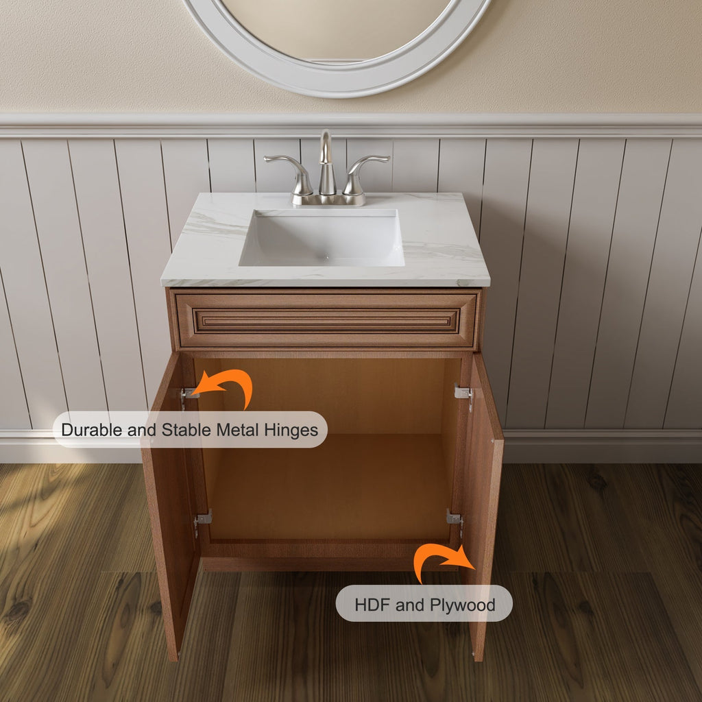 21"D X 27"W X 34-1/2"H Bath Vanity Cabinet without Top VS27
