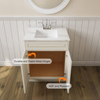 21"D X 27"W X 34-1/2"H Bath Vanity Cabinet without Top VS27