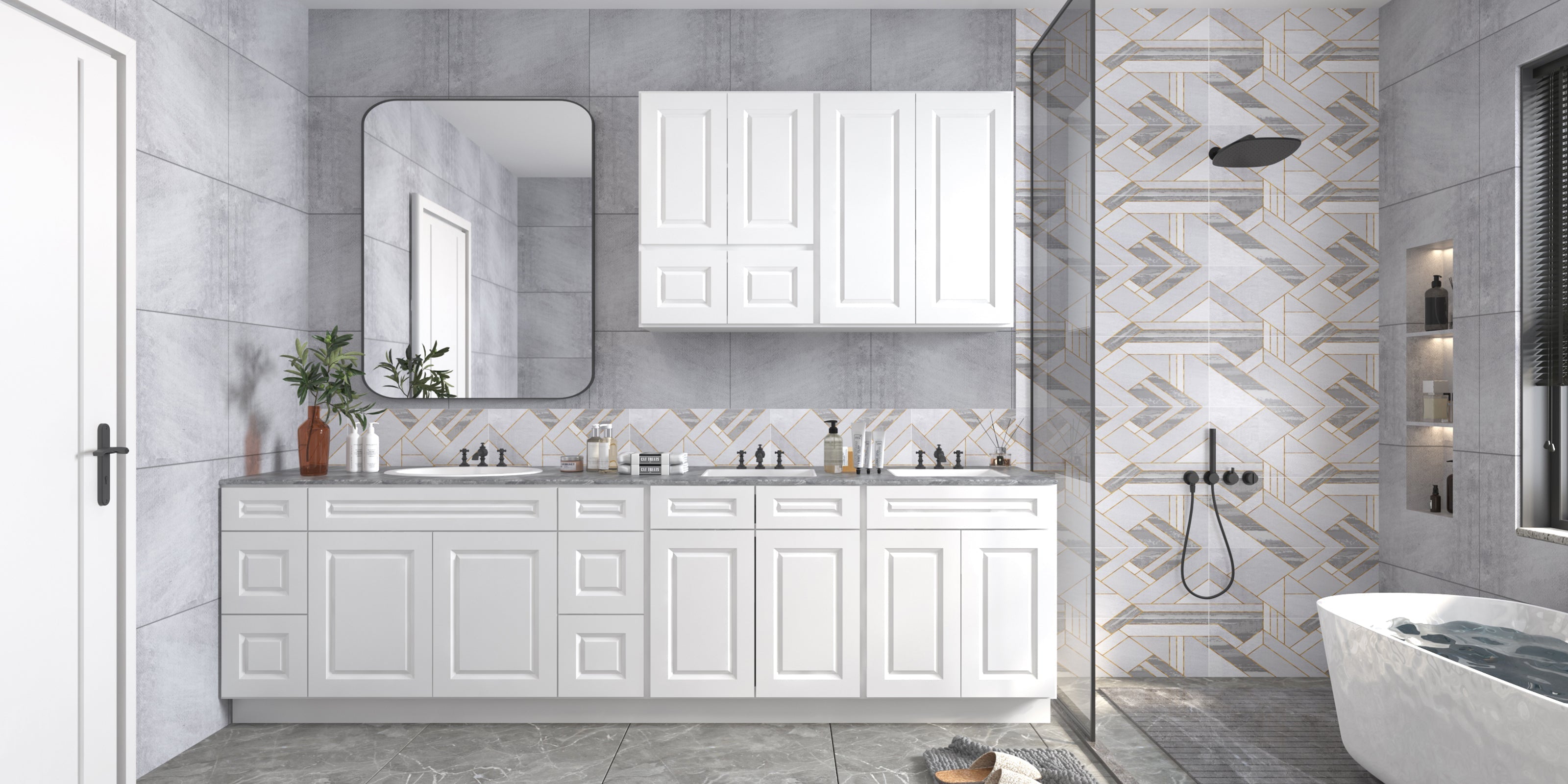 21"D X 27"W X 34-1/2"H Bath Vanity Cabinet without Top VS27