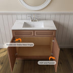 21"D X 30"W X 34-1/2"H Bath Vanity Cabinet without Top VS30
