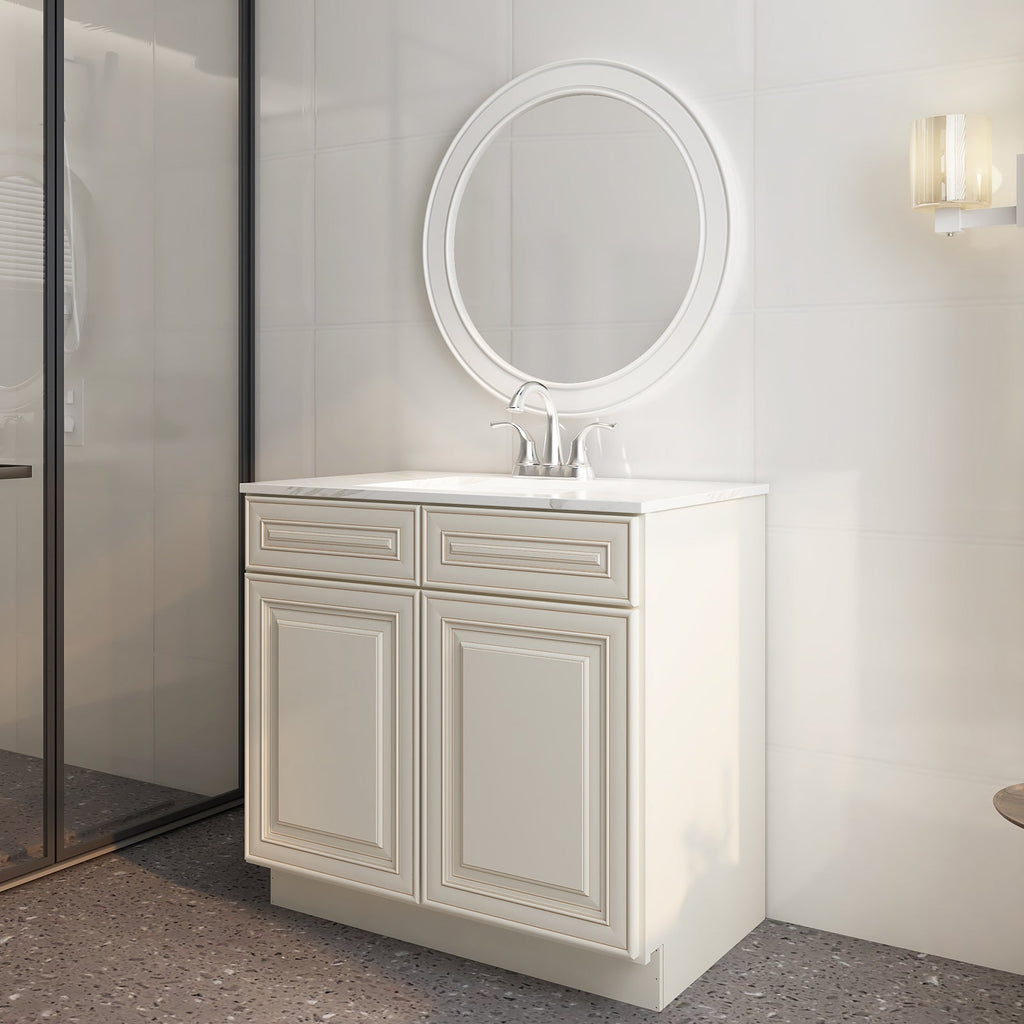 21"D X 30"W X 34-1/2"H Bath Vanity Cabinet without Top VS30