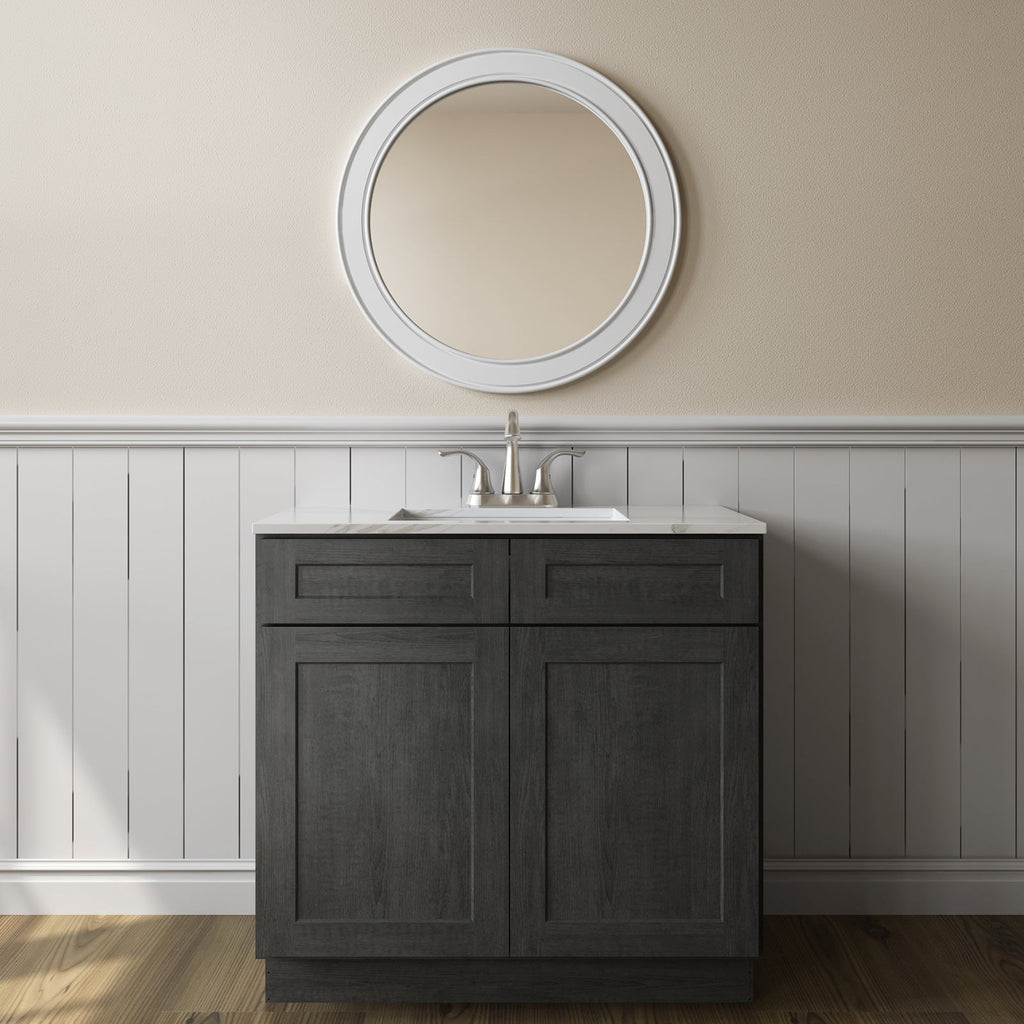 21"D X 30"W X 34-1/2"H Bath Vanity Cabinet without Top VS30
