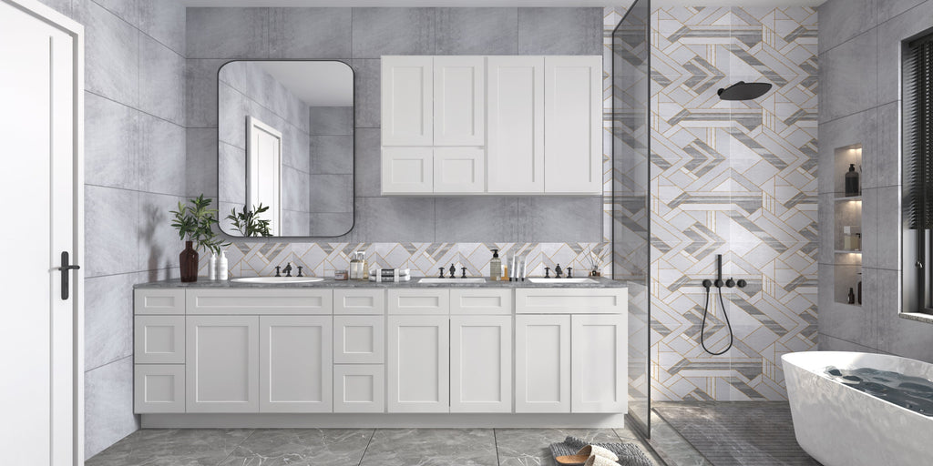 21"D X 30"W X 34-1/2"H Bath Vanity Cabinet without Top VS30