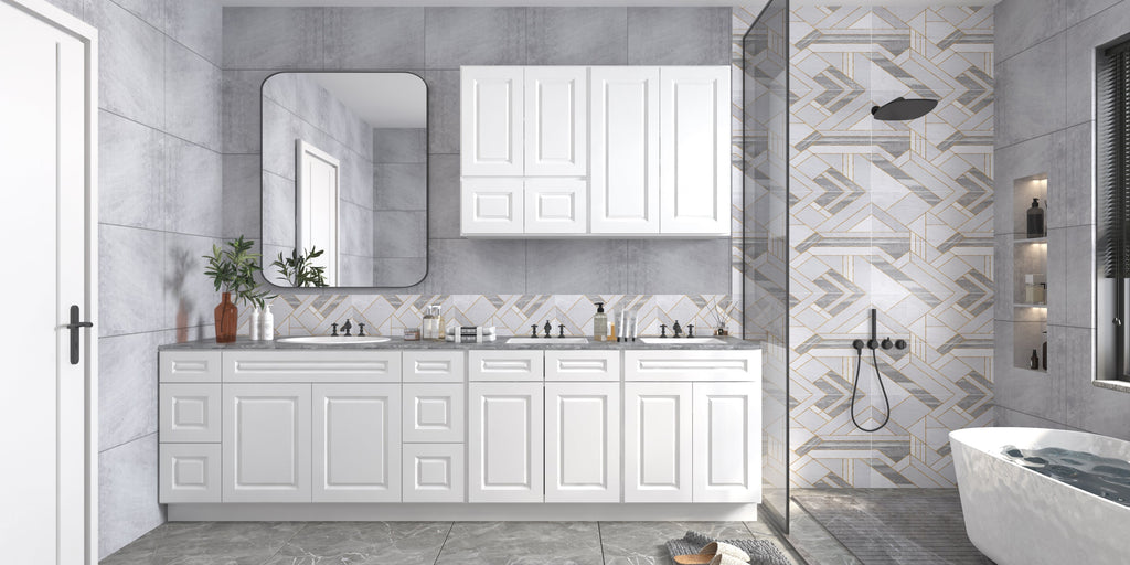 21"D X 30"W X 34-1/2"H Bath Vanity Cabinet without Top VS30