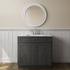 21"D X 36"W X 34-1/2"H Bath Vanity Cabinet without Top VS36