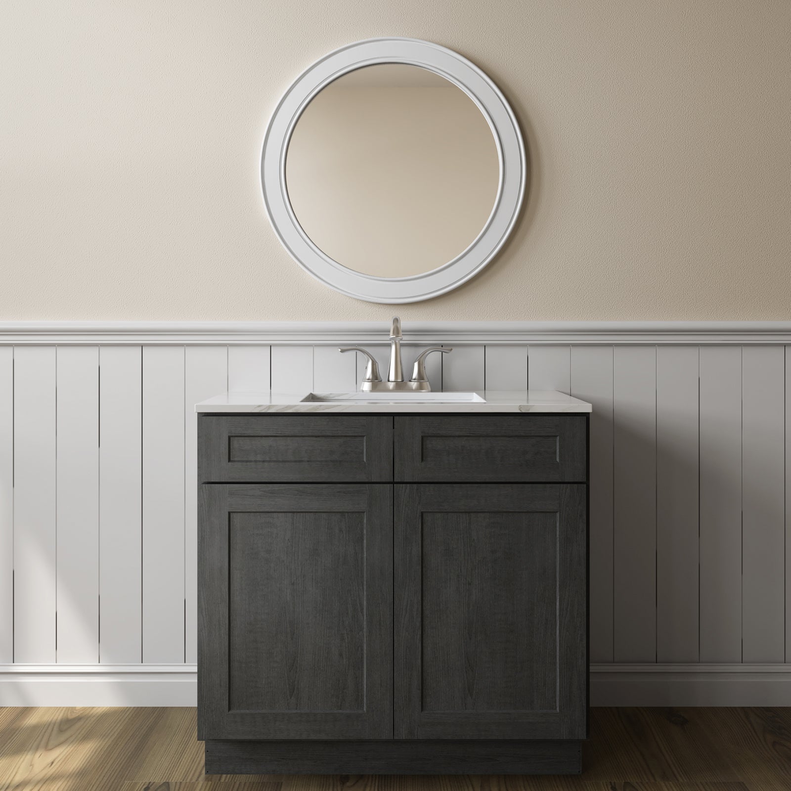 21"D X 36"W X 34-1/2"H Bath Vanity Cabinet without Top VS36