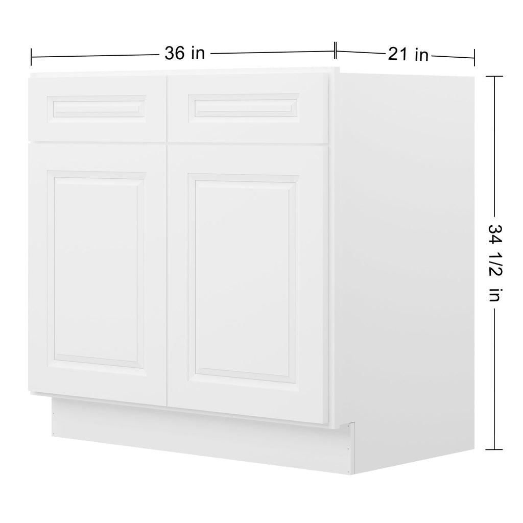 21"D X 36"W X 34-1/2"H Bath Vanity Cabinet without Top VS36