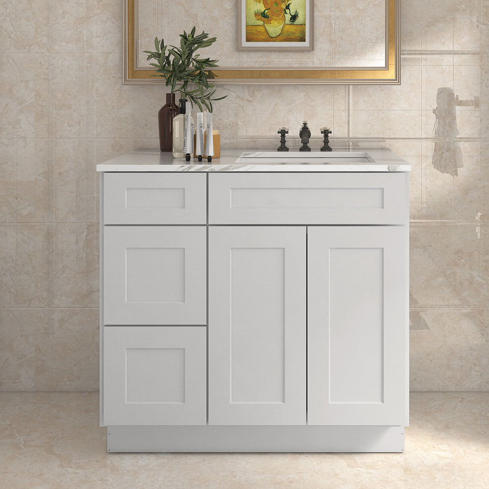 Bath Birch Solid Wood Vanity Cabinet without Top V3621DL