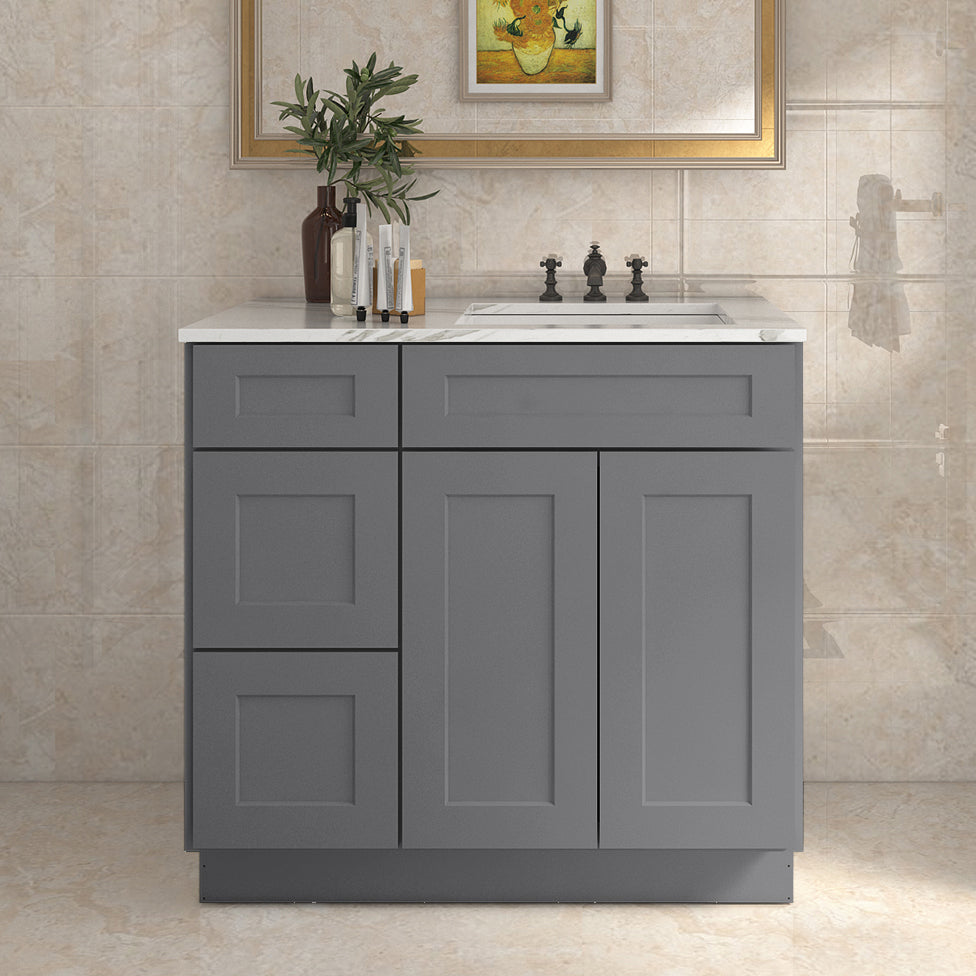 Bath Birch Solid Wood Vanity Cabinet without Top V3621DL
