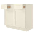 21"D Birch Solid Wood X 36"W X 34-1/2"H Vanity Sink Drawer Cabinet Wthout Top  VSD36