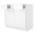 21"D Birch Solid Wood X 36"W X 34-1/2"H Vanity Sink Drawer Cabinet Wthout Top  VSD36