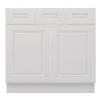 21"D Birch Solid Wood X 36"W X 34-1/2"H Vanity Sink Drawer Cabinet Wthout Top  VSD36