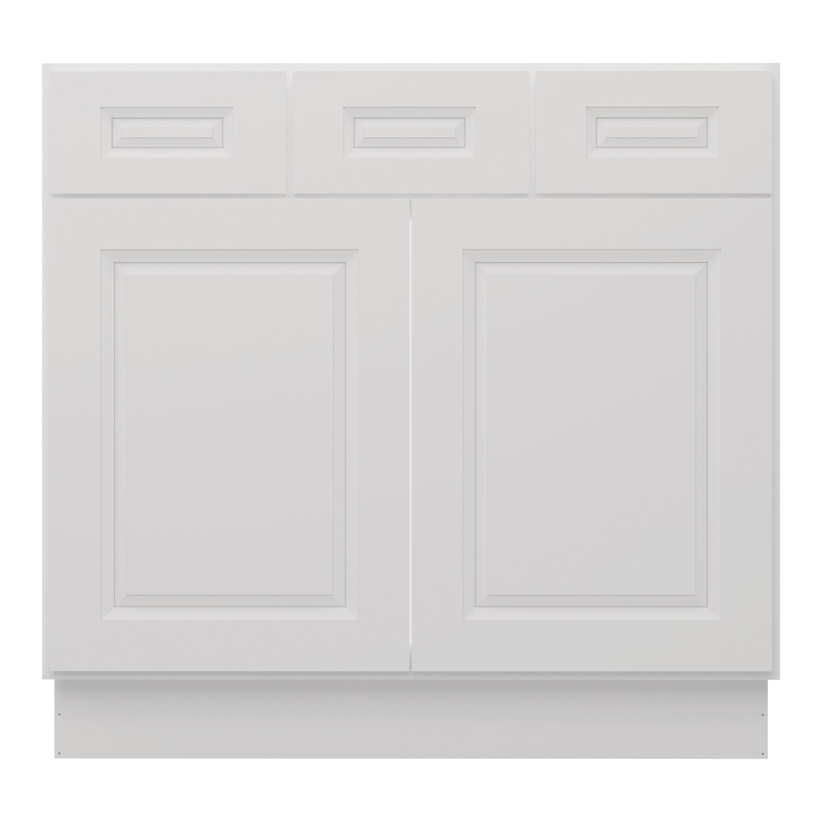 21"D Birch Solid Wood X 36"W X 34-1/2"H Vanity Sink Drawer Cabinet Wthout Top  VSD36