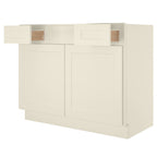 42"W Birch Solid Wood X 21"D X 34-1/2"H Vanity Sink Drawer Cabinet Wthout Top VSD42