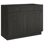 42"W Birch Solid Wood X 21"D X 34-1/2"H Vanity Sink Drawer Cabinet Wthout Top VSD42