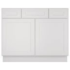 42"W Birch Solid Wood X 21"D X 34-1/2"H Vanity Sink Drawer Cabinet Wthout Top VSD42
