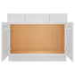 42"W Birch Solid Wood X 21"D X 34-1/2"H Vanity Sink Drawer Cabinet Wthout Top VSD42