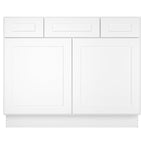 42"W Birch Solid Wood X 21"D X 34-1/2"H Vanity Sink Drawer Cabinet Wthout Top VSD42