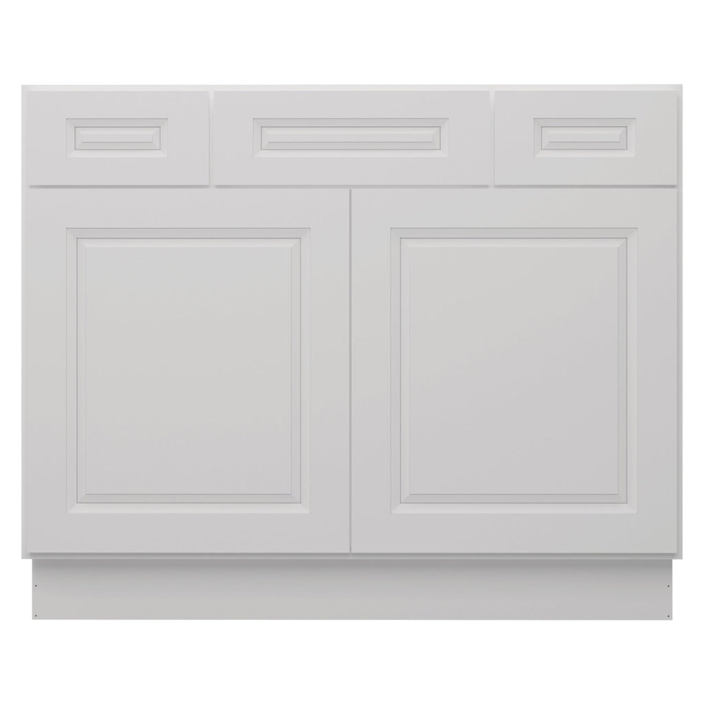 42"W Birch Solid Wood X 21"D X 34-1/2"H Vanity Sink Drawer Cabinet Wthout Top VSD42