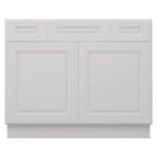 42"W Birch Solid Wood X 21"D X 34-1/2"H Vanity Sink Drawer Cabinet Wthout Top VSD42