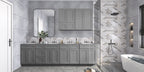 21"D Birch Solid Wood X 60"W X 34-1/2"H Vanity Sink Drawer Cabinet Wthout Top VSDB60