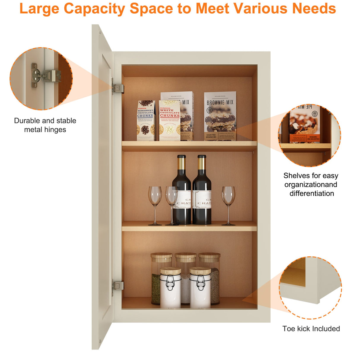 Medicine Cabinet Wall Mounted W1830