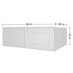 Medicine Cabinet Wall Mounted W361224