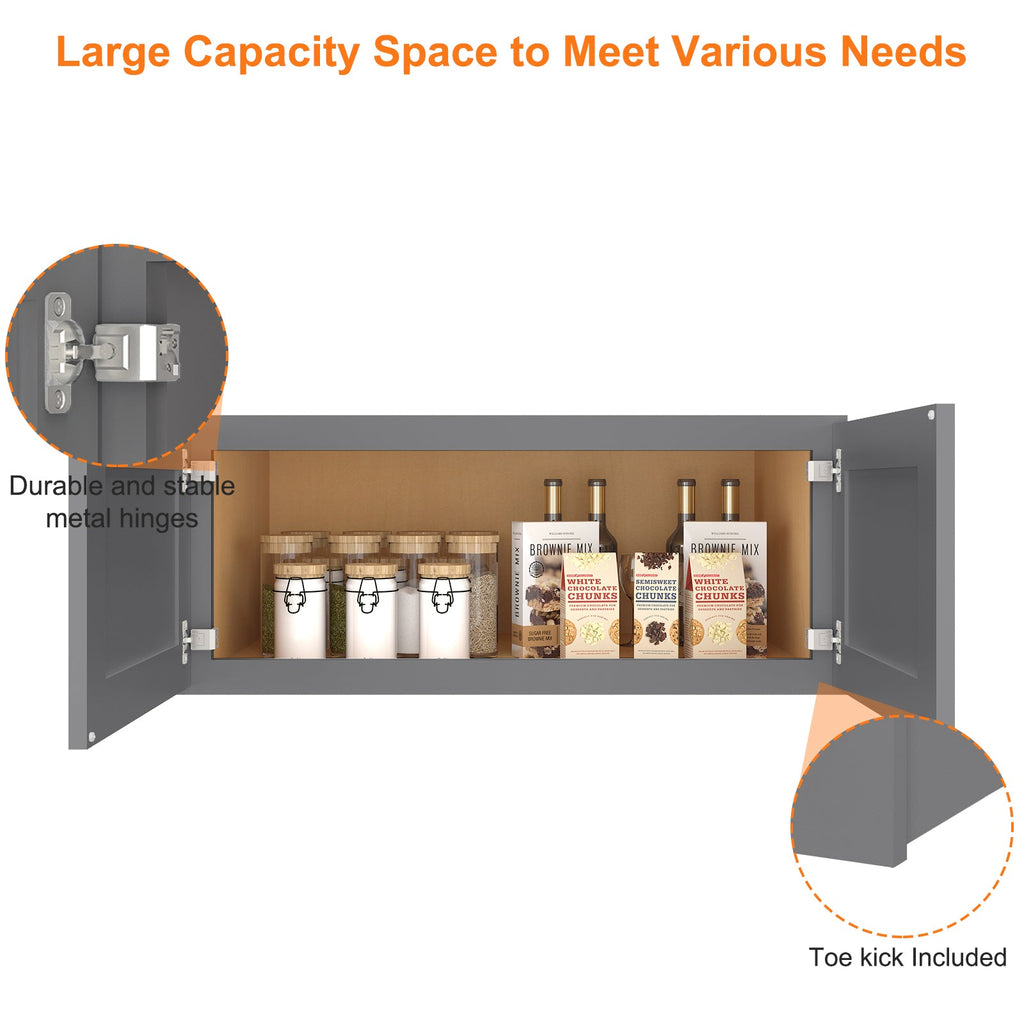 Medicine Cabinet Wall Mounted W361224