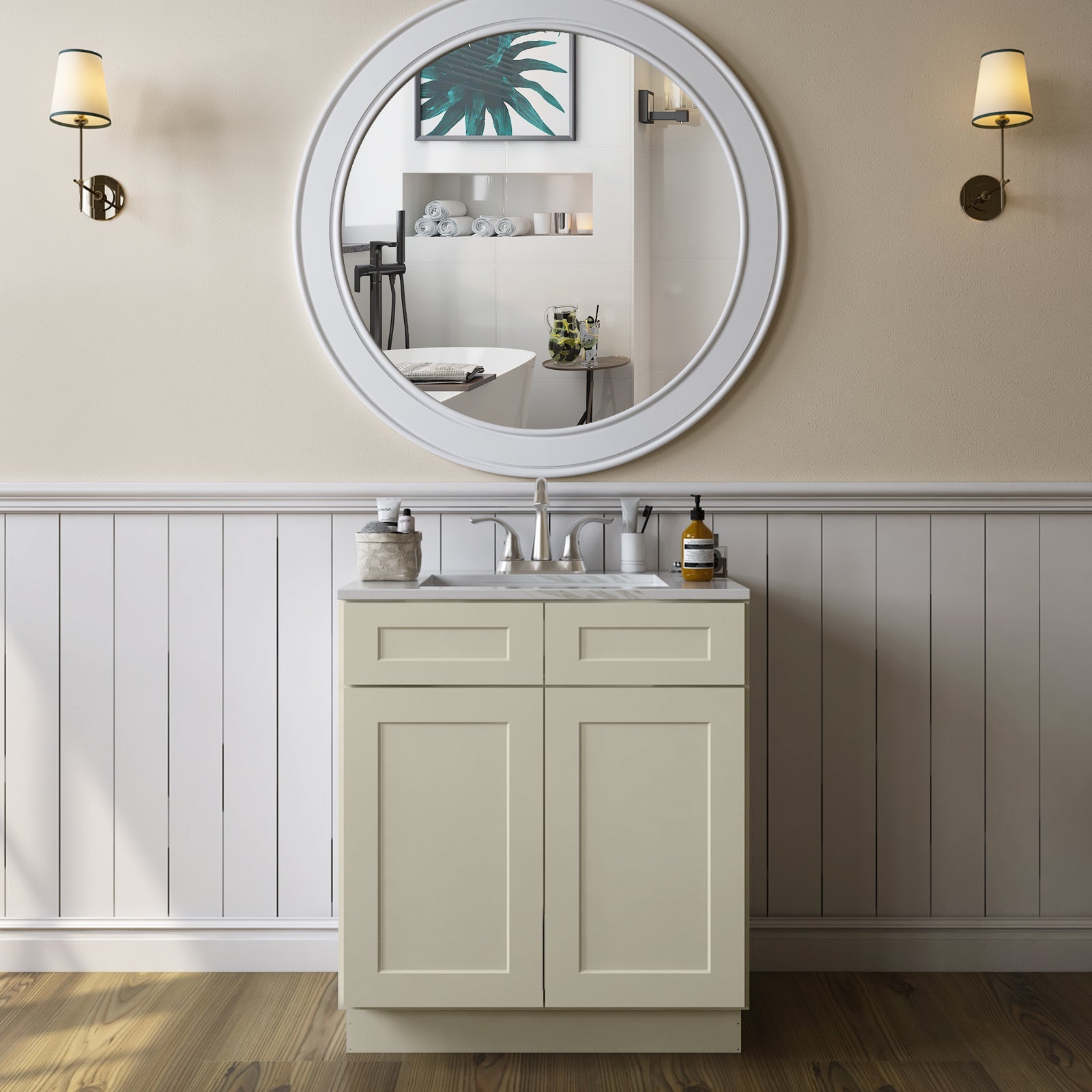 Medicine Cabinet Wall Mounted W361224