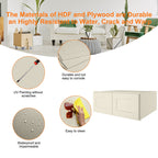 Medicine Cabinet Wall Mounted W361224
