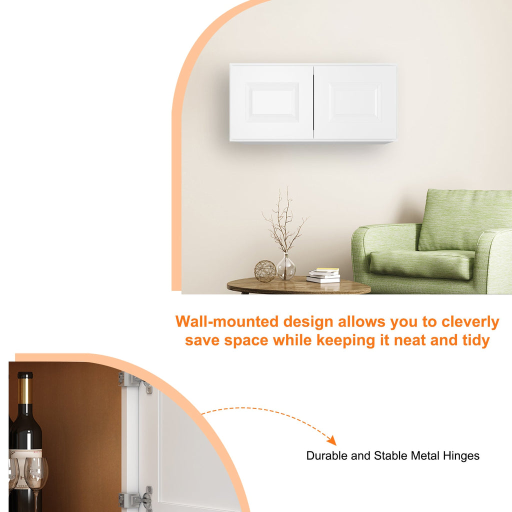 Medicine Cabinet Wall Mounted W361224