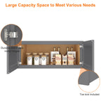 Medicine Cabinet Wall Mounted W361524