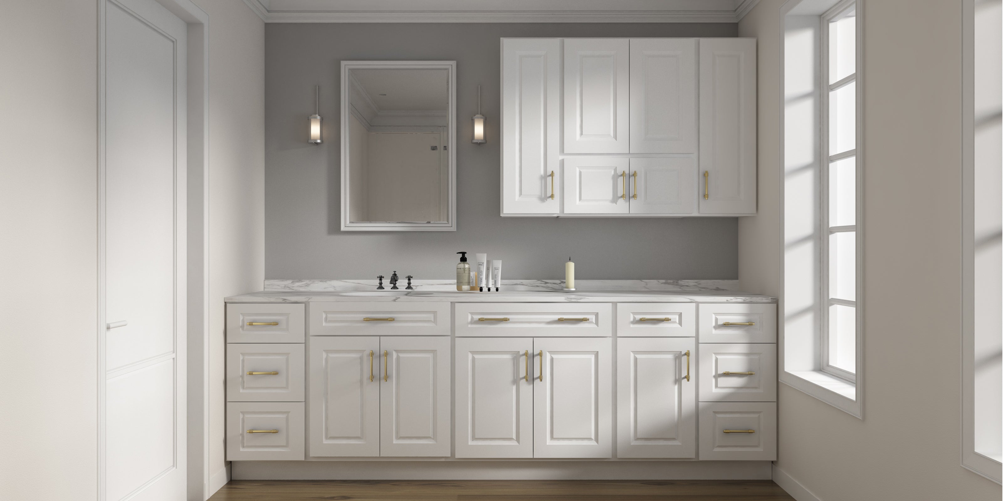 Medicine Cabinet Wall Mounted W361524