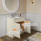 Medicine Cabinet Wall Mounted W362424