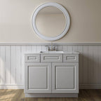21"D X 48"W X 34-1/2"H BIRCH SOLID WOOD Vanity Base Kitchen Cabinet VSD48